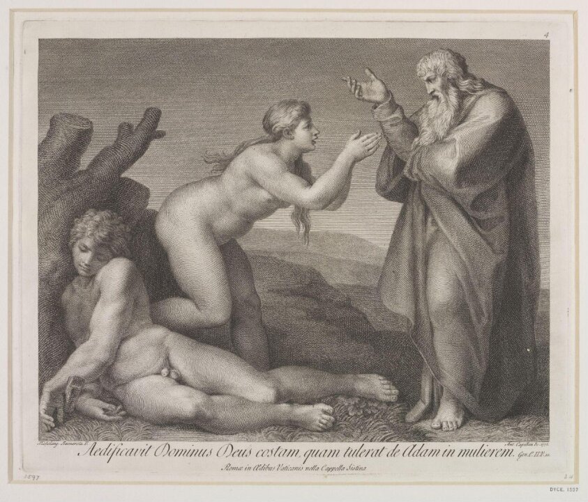 The Creation of Eve (second half of 18th century) by Antonio Capellan