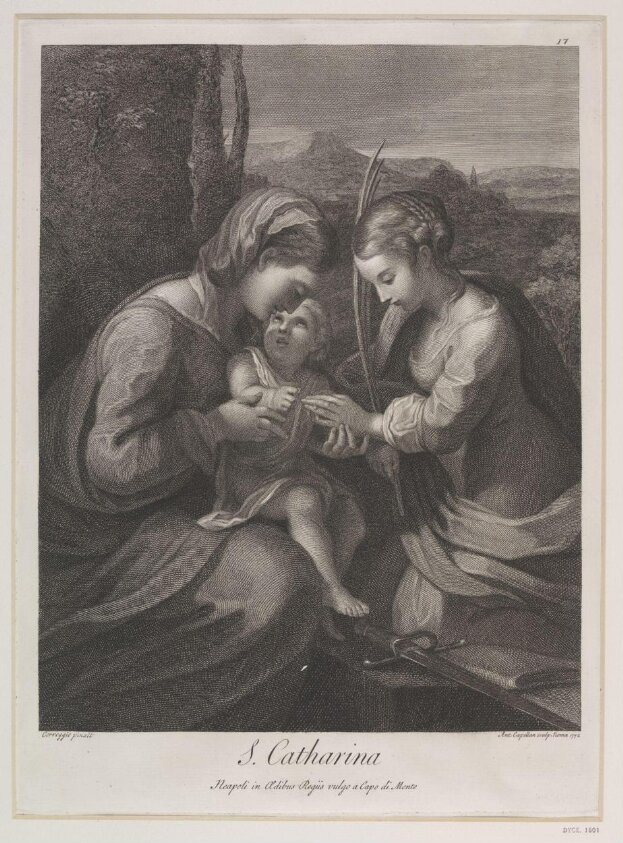The Marriage of St. Catherine (second half of 18th century) by Antonio Capellan
