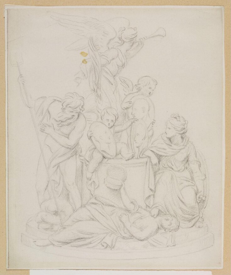A Study for the Monument to the Naval Captains, William Bayre, William Blair and Lord Robert Manners top image