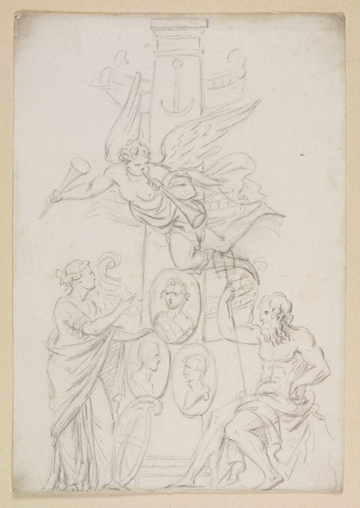 Preliminary Study for the Second Design for the Monument to the Three Naval Captains top image