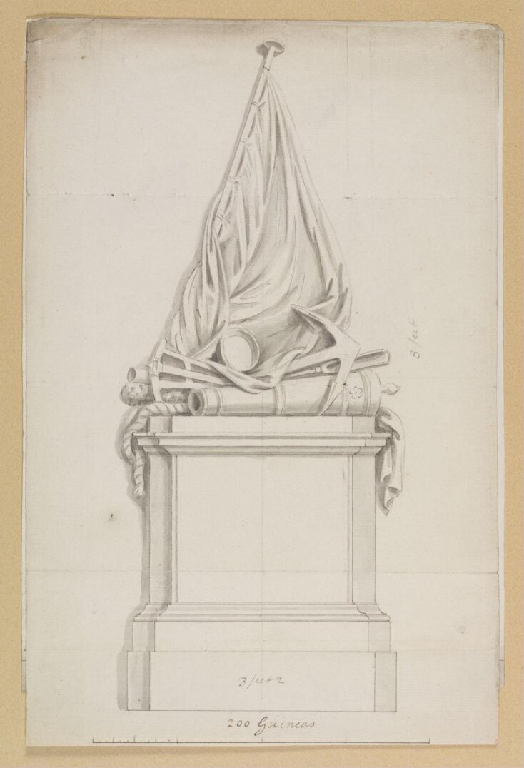 Design for a Monument to Admiral James Sayer top image