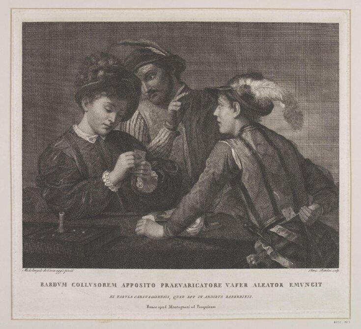 The Card-Players or Sharpers