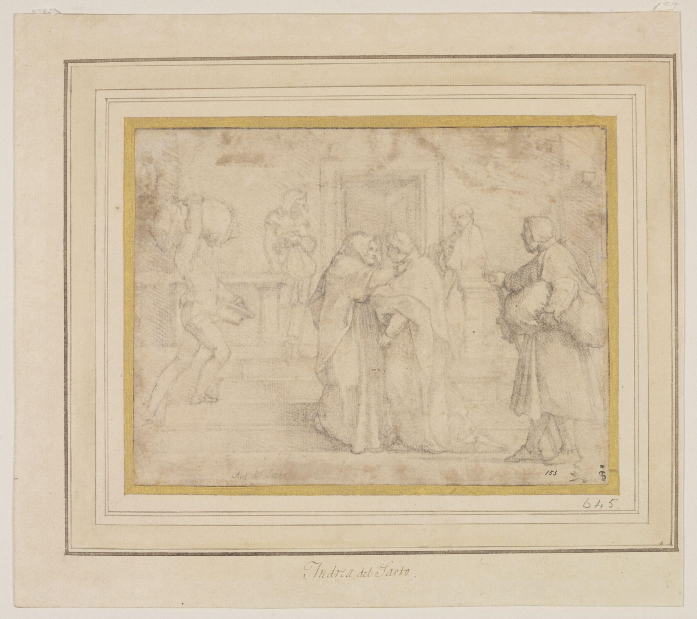 Drawing, Andrea del Sarto, ca. 1500-1530