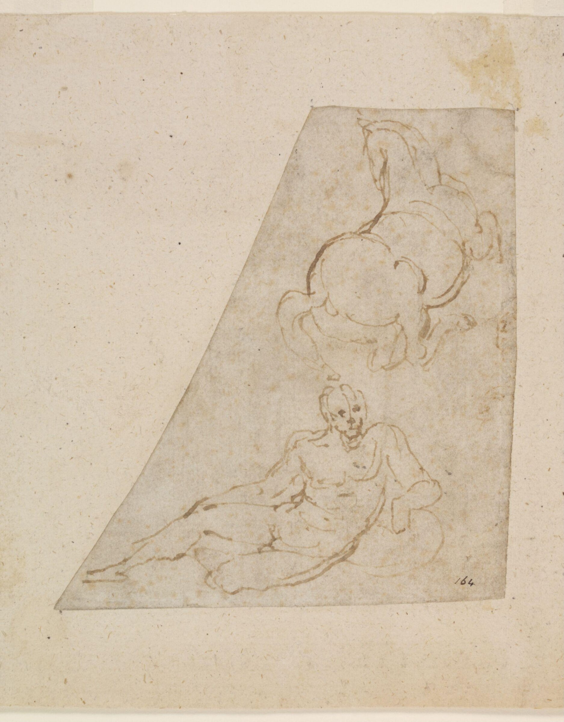Drawing, Michelangelo, ca. 1495 - 1563