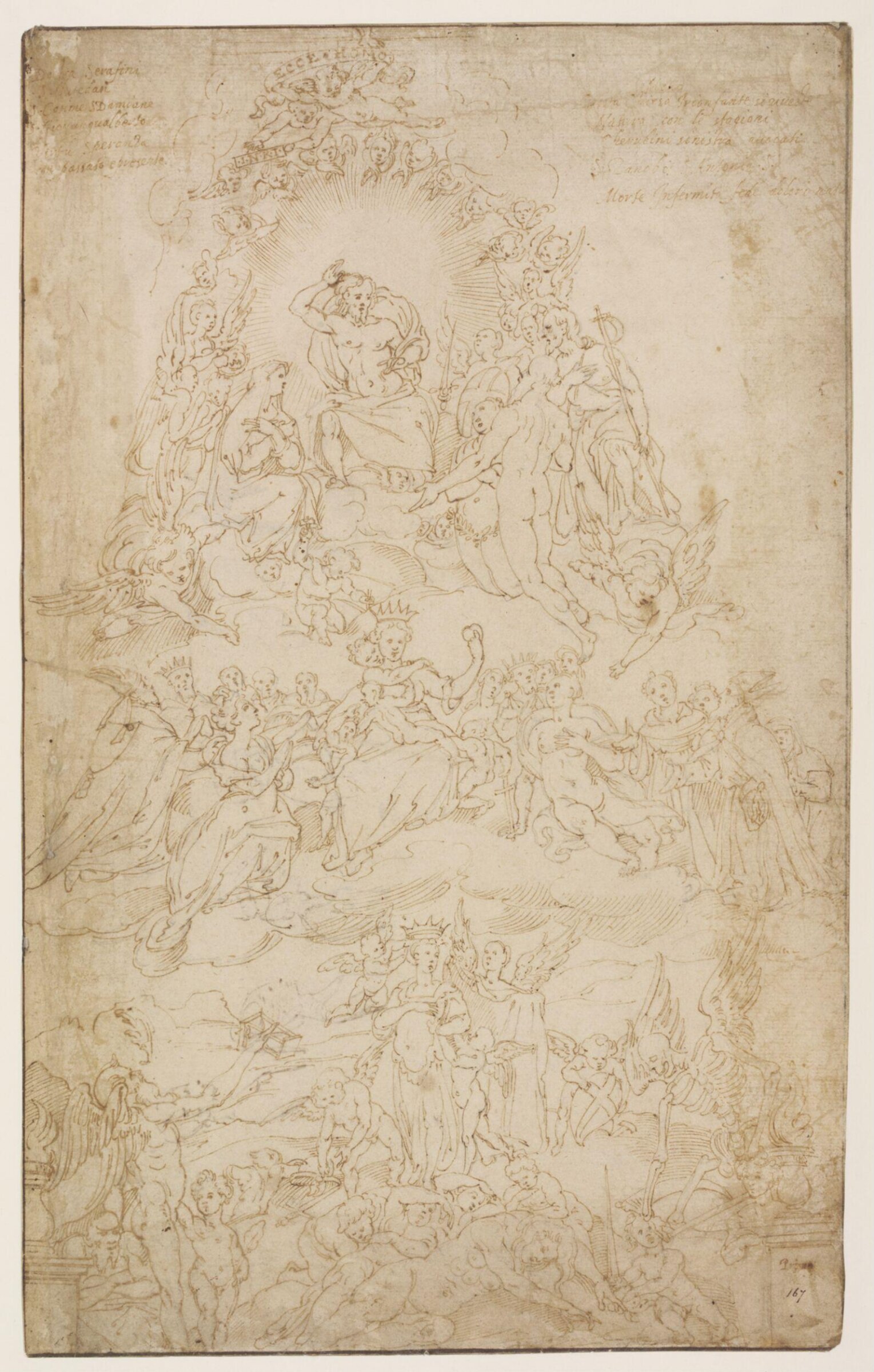 The Worship of the Virgin, Giorgio Vasari, ca. mid 16th century
