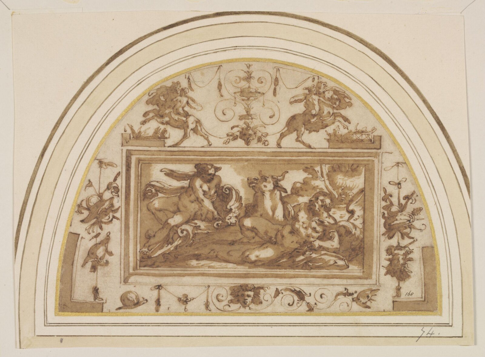 Drawing, Giorgio Vasari, ca. mid 16th century