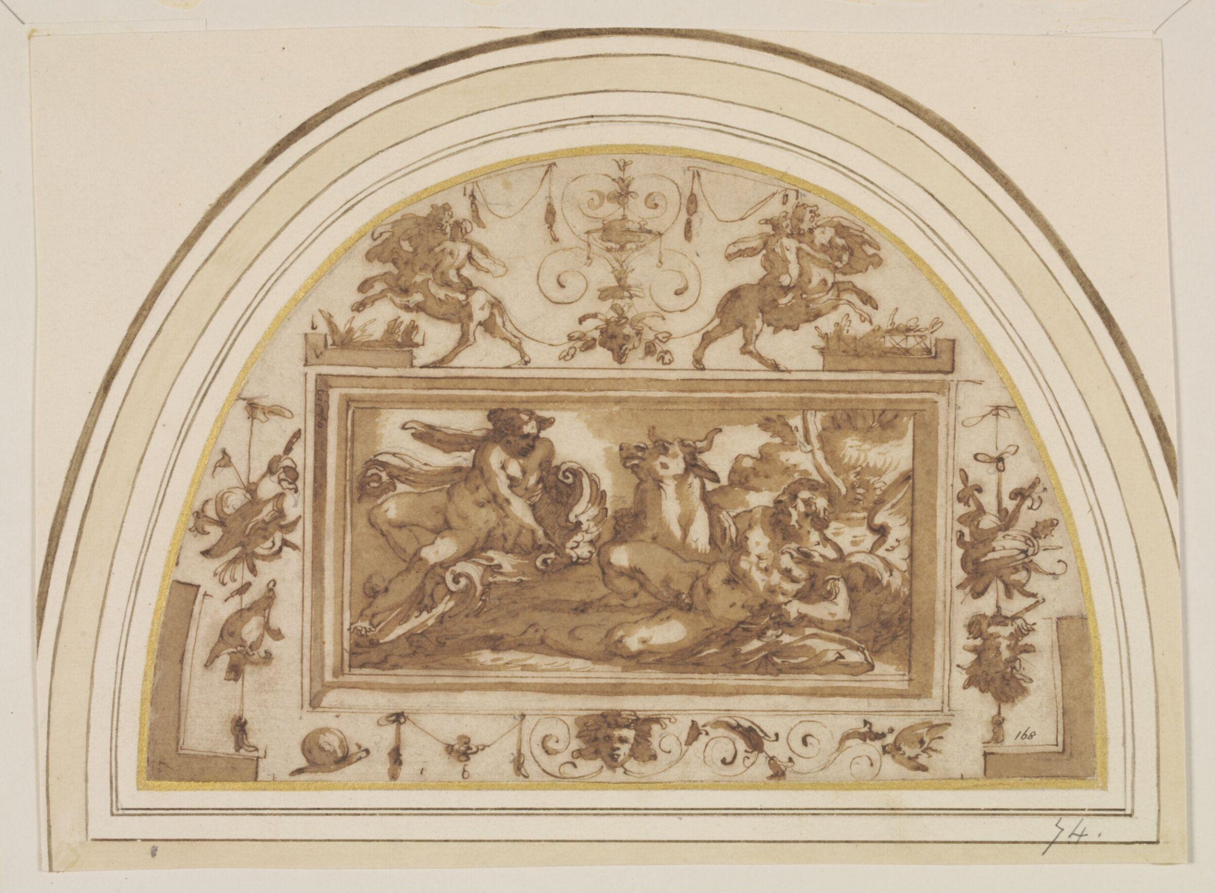 Drawing, Giorgio Vasari, ca. mid 16th century
