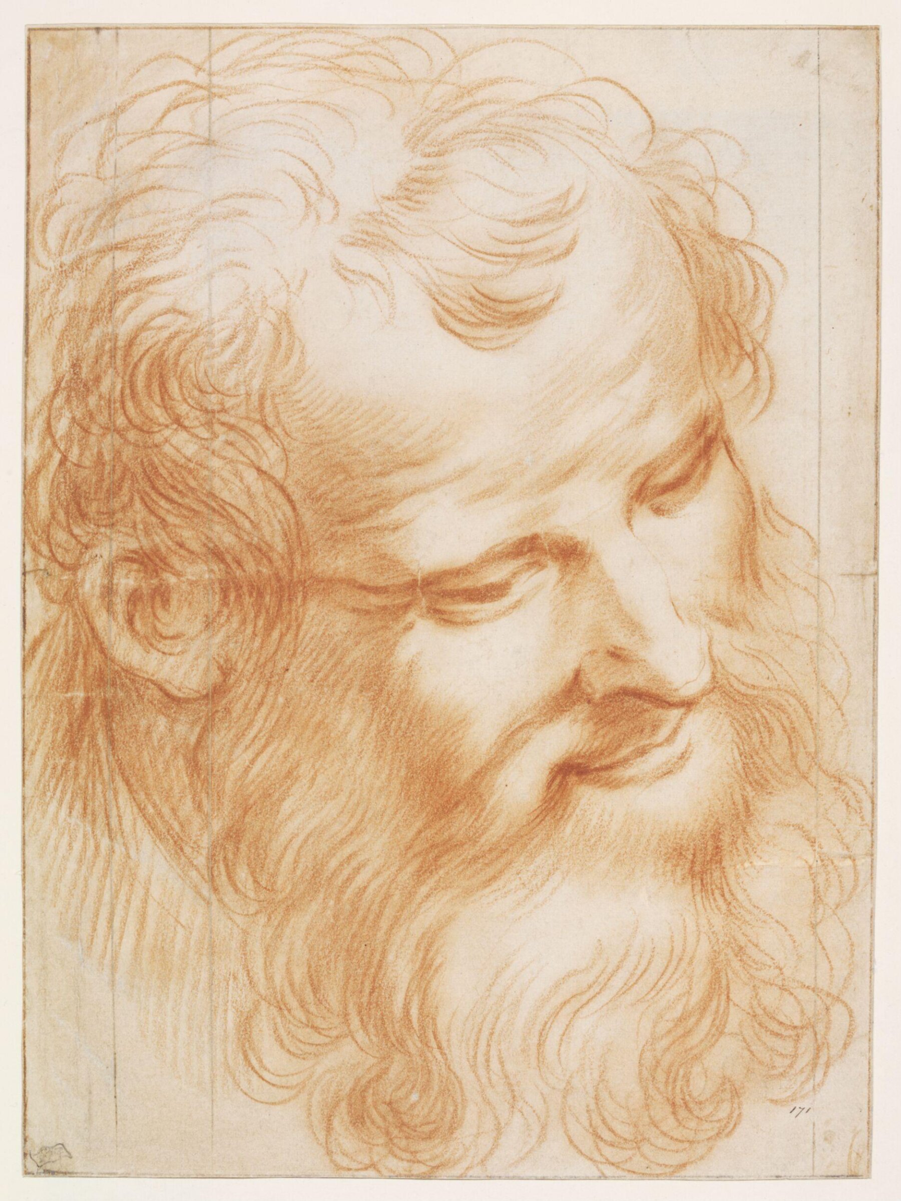 Drawing, Orazio Lomi Gentileschi, late 16th century - early 17th century