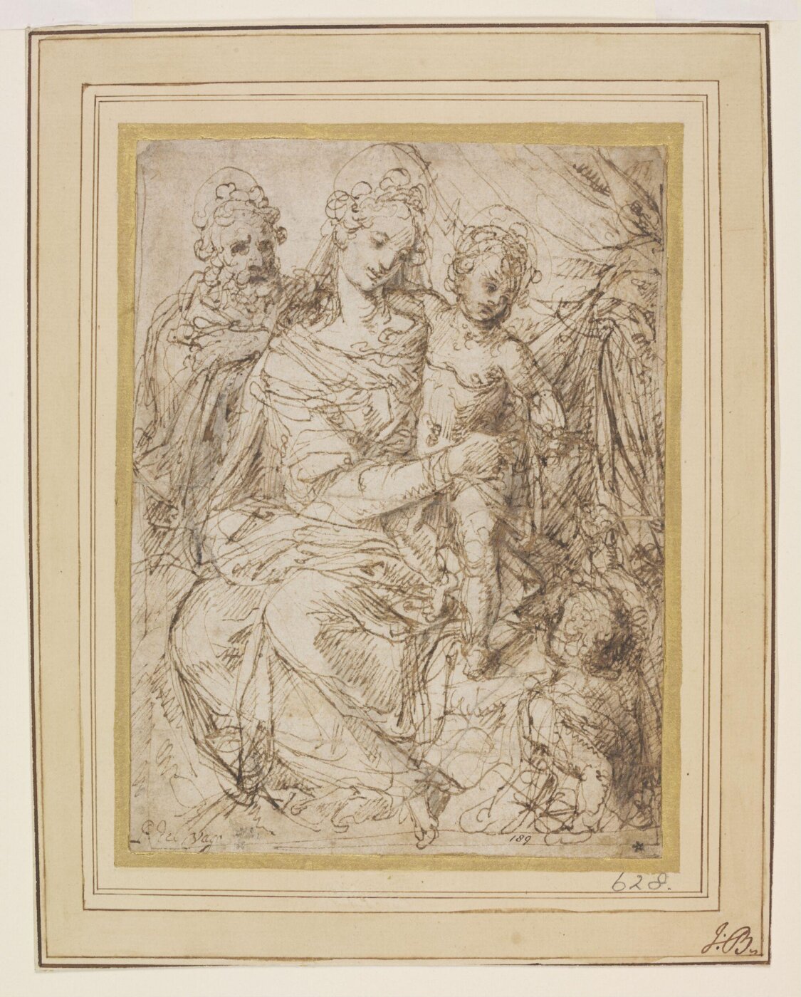 Perino del Vaga, Drawing