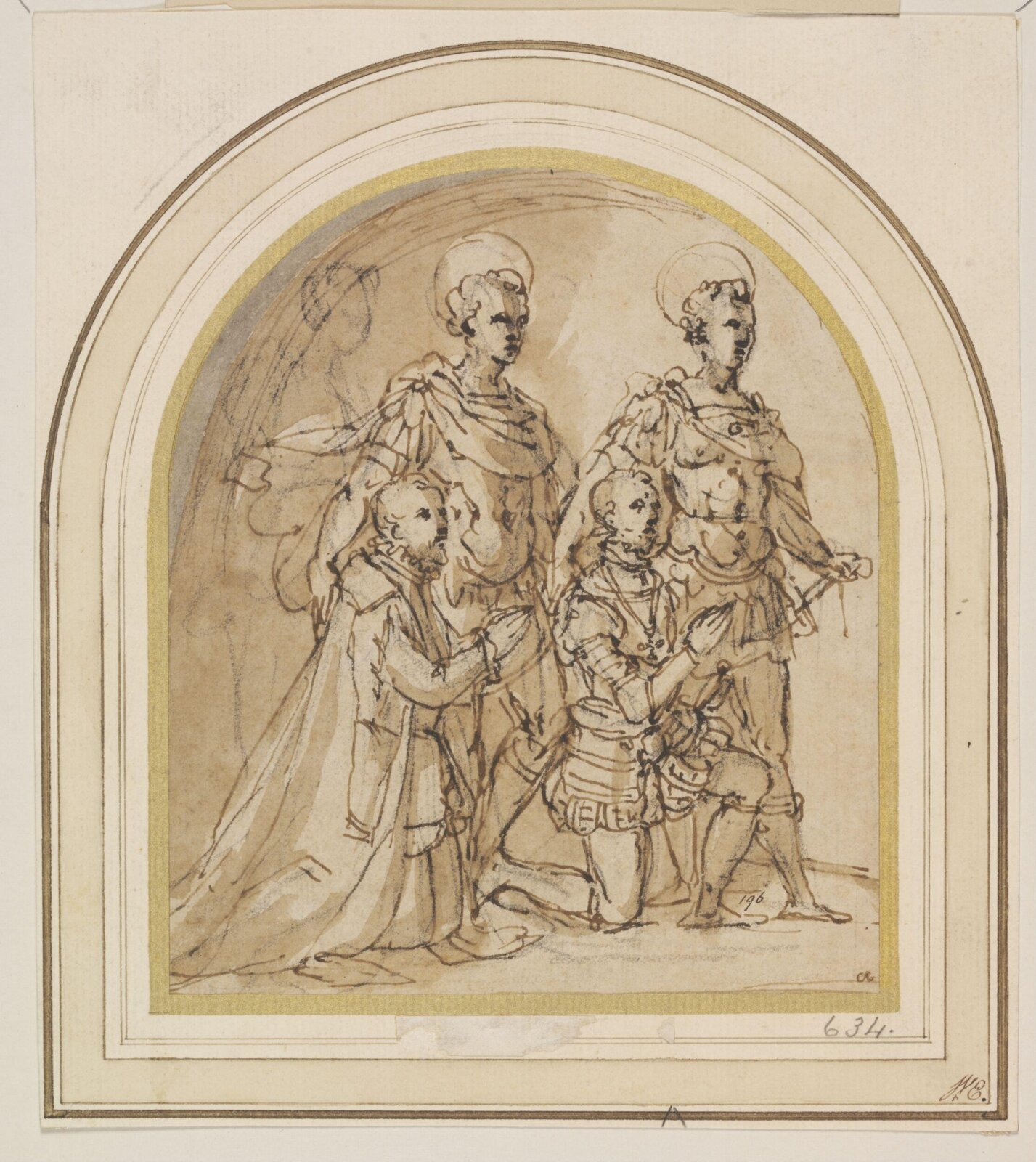 Drawing, Federico Zuccaro, ca. 1555-1609