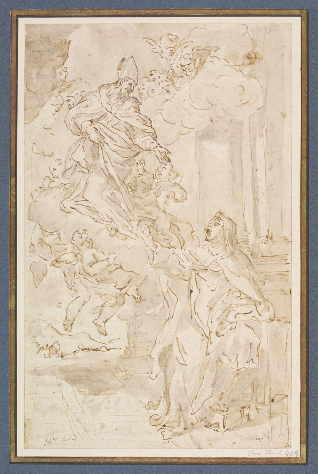 Drawing, Ciro Ferri, ca.1650 - 1689