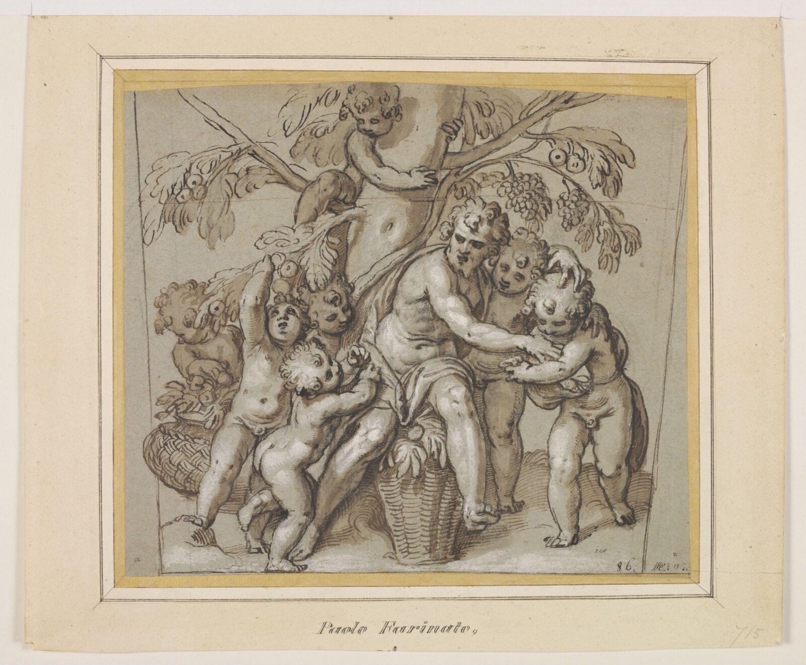 Grape Gathering, Paolo Farinati, ca.1540-1606