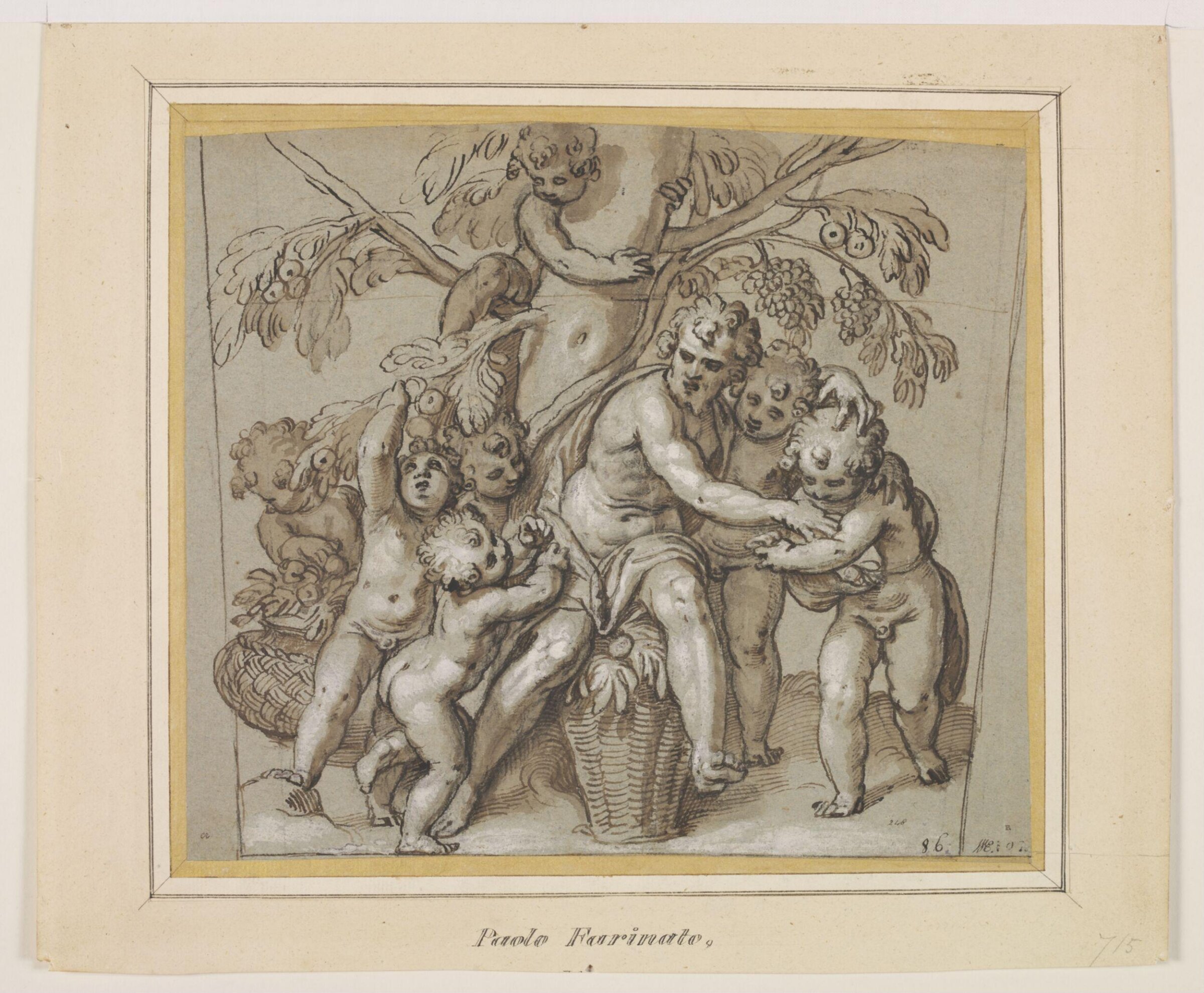 Grape Gathering, Paolo Farinati, ca.1540-1606