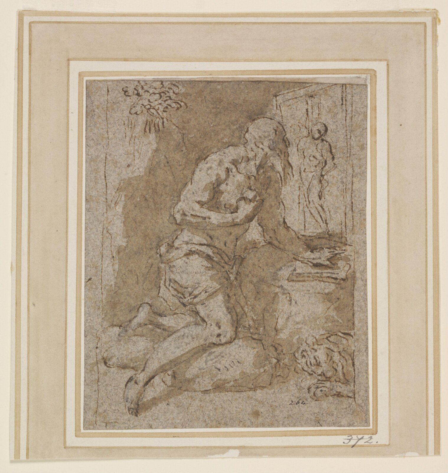Drawing, Jacopo Palma il Vecchio, 15th - 16th century