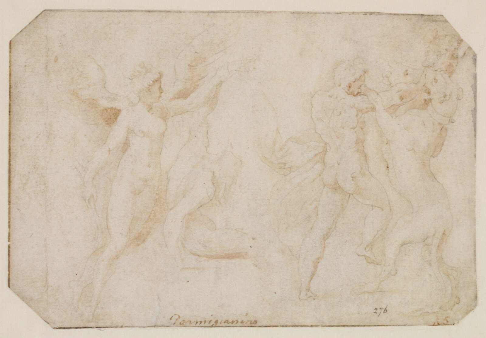 Drawing, Parmigianino, ca. 1520 - 1540
