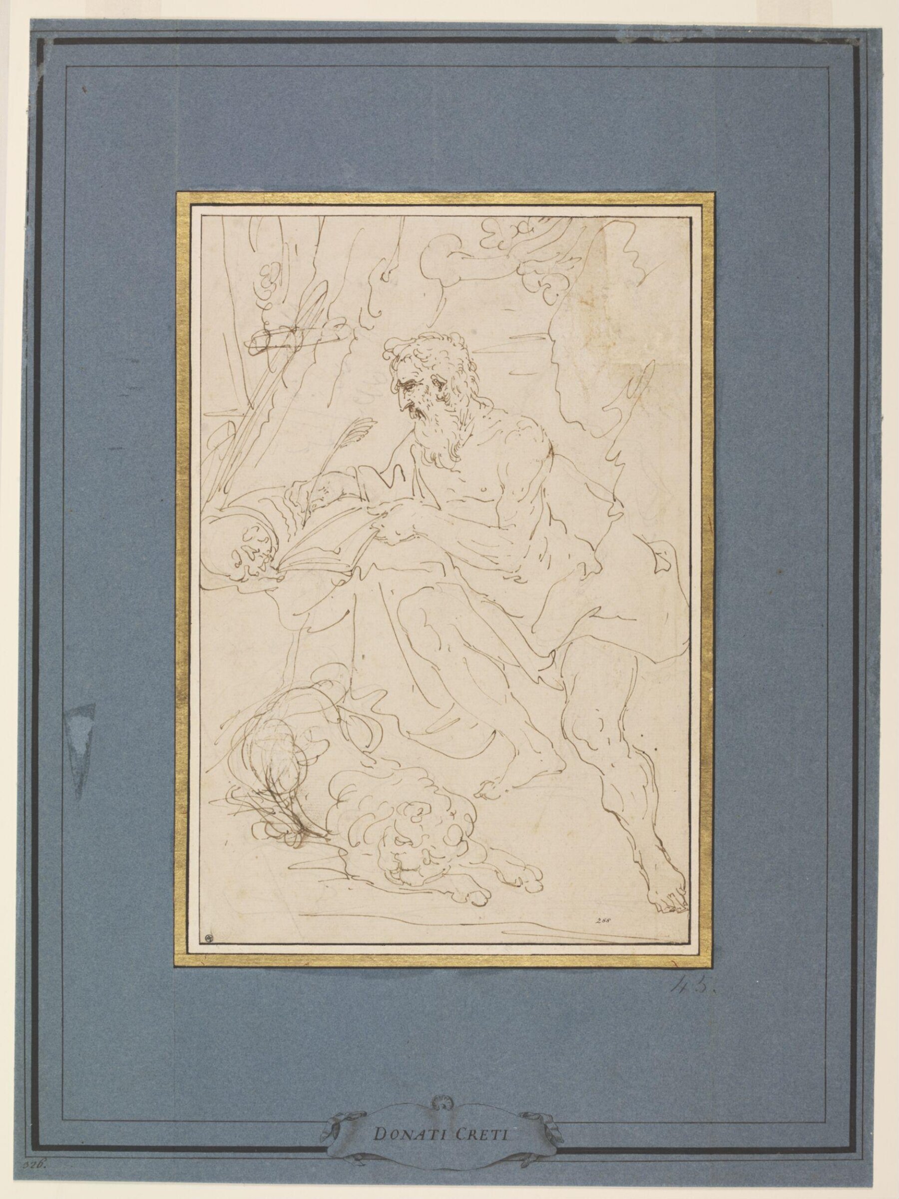 St. Jerome, Donato Creti, ca. 1690 - 1749