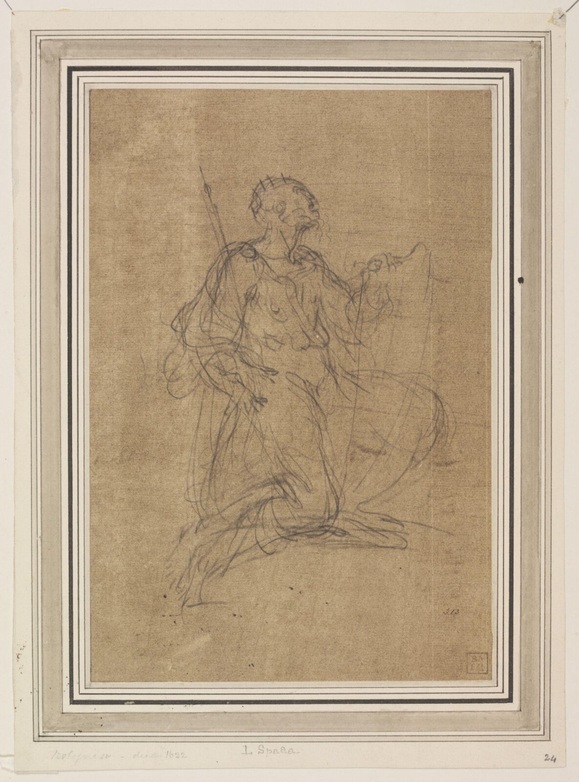 King David, Leonello Spada, 16th - 17th century