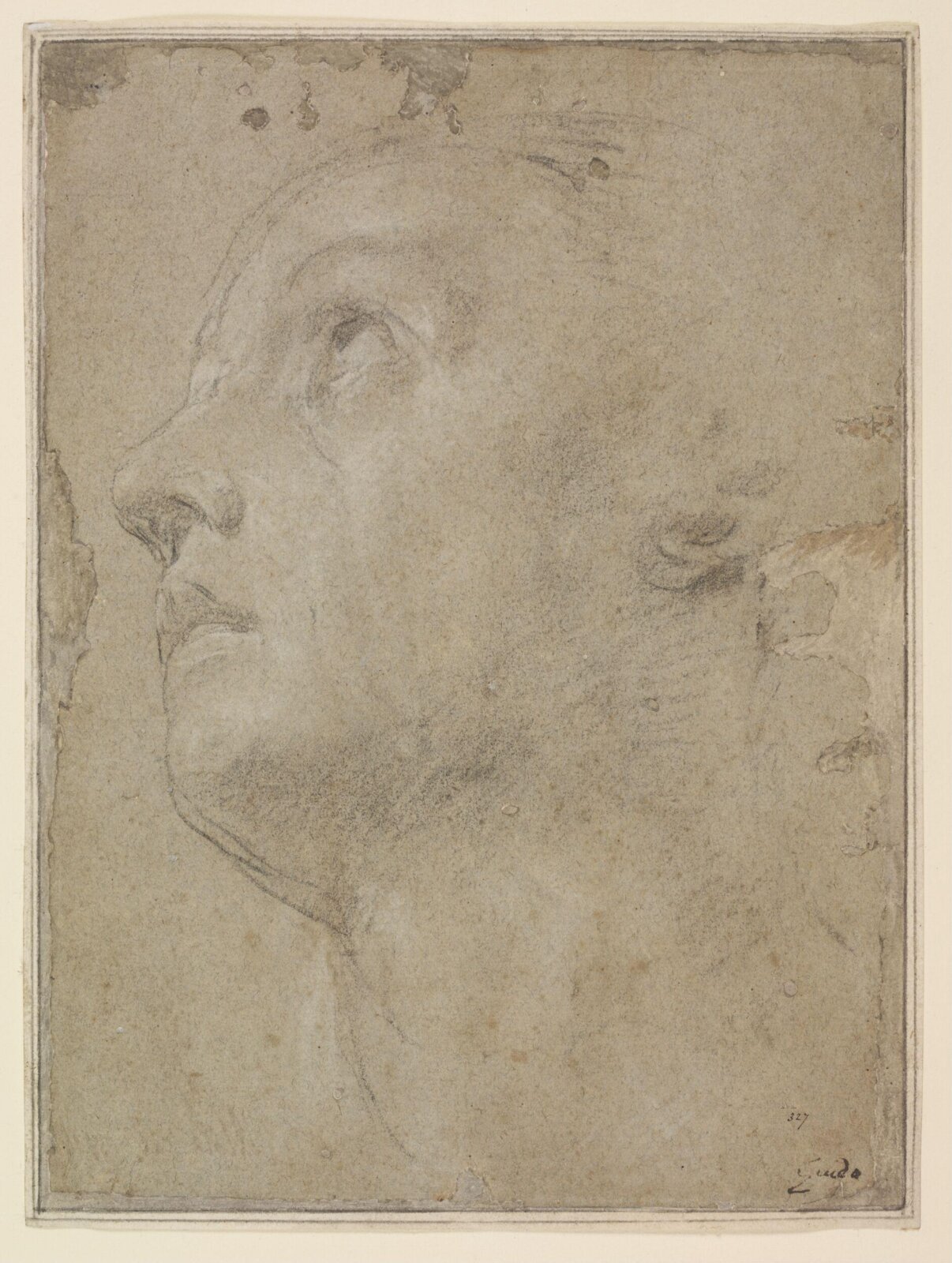 Drawing, Guido Reni, 16th - 17th century