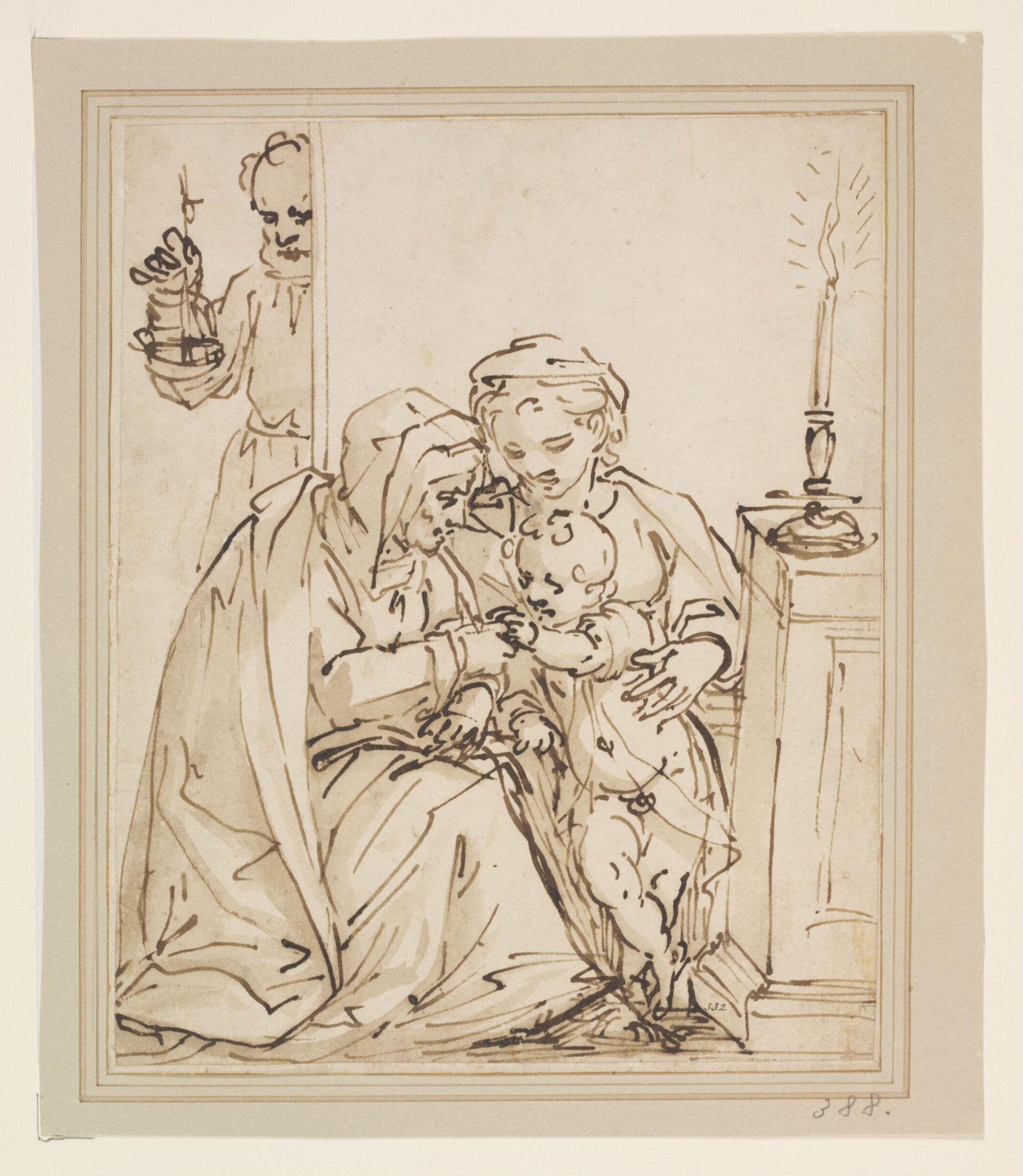 Virgin and Child, Luca Cambiaso, ca. 1550-1585