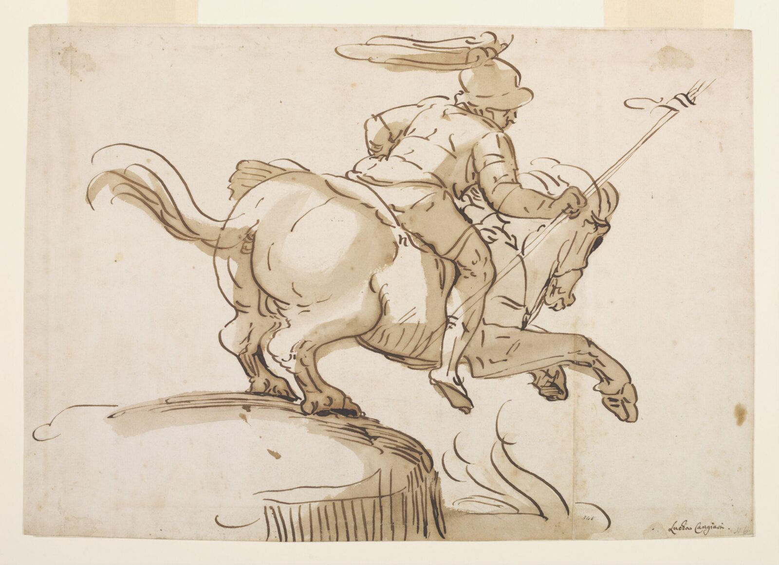 Drawing, Luca Cambiaso, ca. 1550-1585