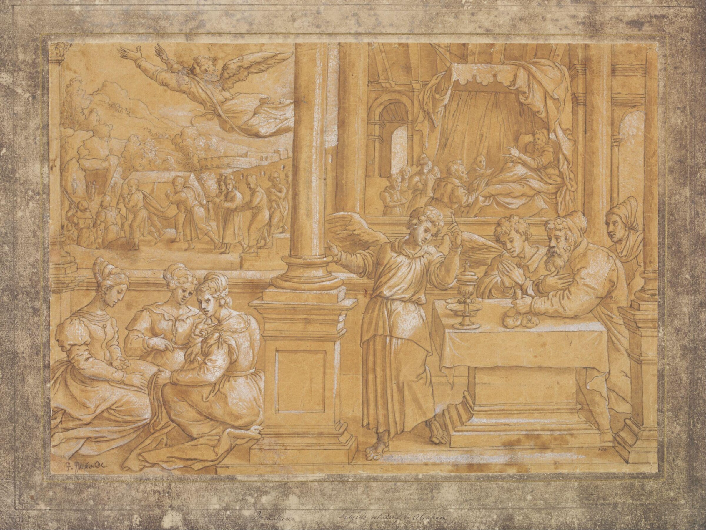 Four Scenes from The Life of Abraham, Pieter Coecke van Aelst, first half 16th century