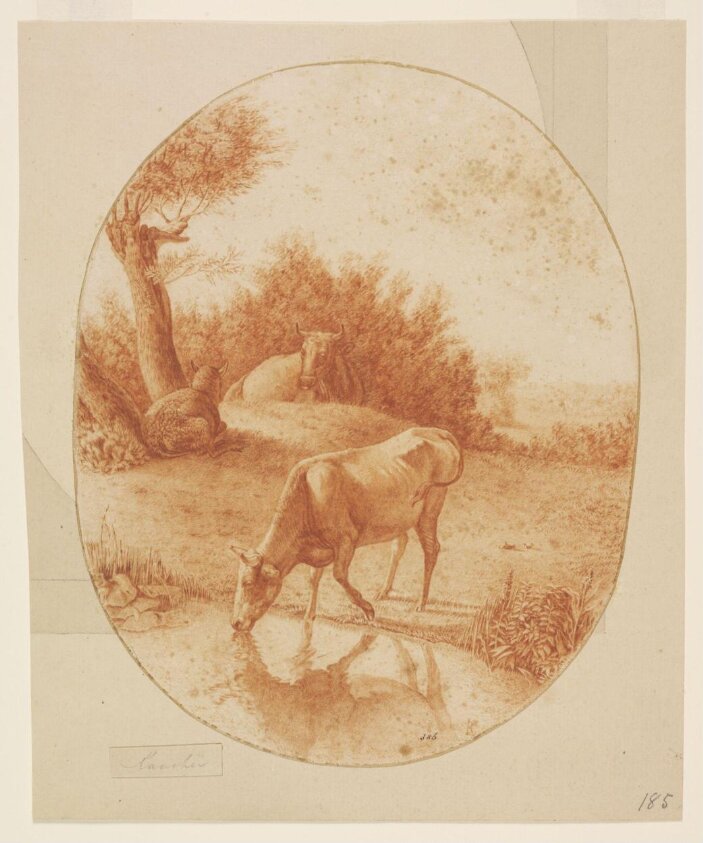 Drawing (ca. 1775-1808) by Johann Adam Friedrich Rauscher