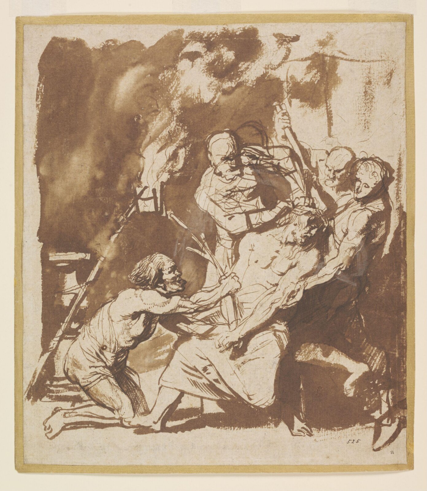 Christ Crowned with Thorns, Anthony Van Dyck, Before 1621