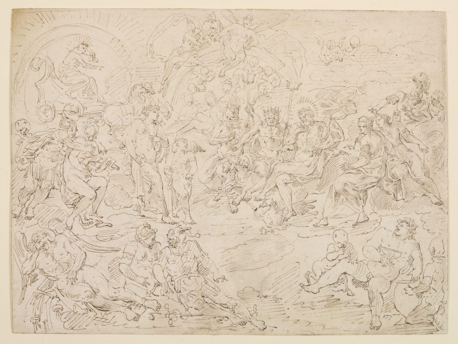 Drawing, Raymond Lafage, 17th century