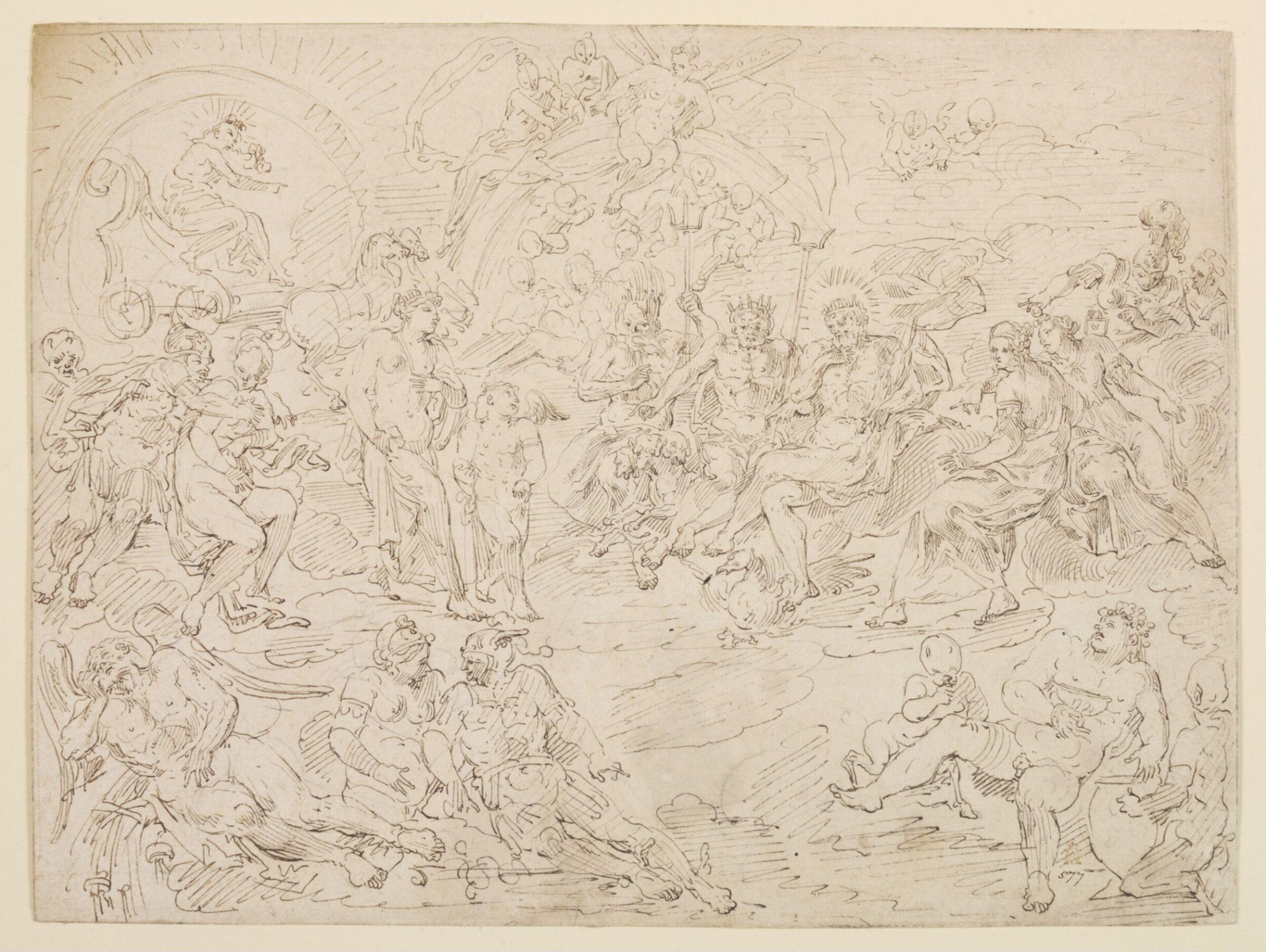 Drawing, Raymond Lafage, 17th century
