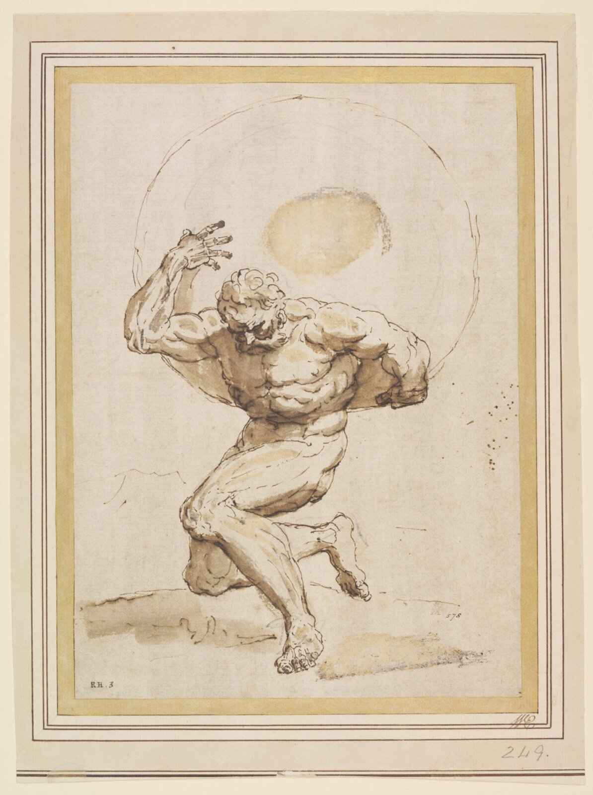 Drawing, Raymond Lafage, 17th century