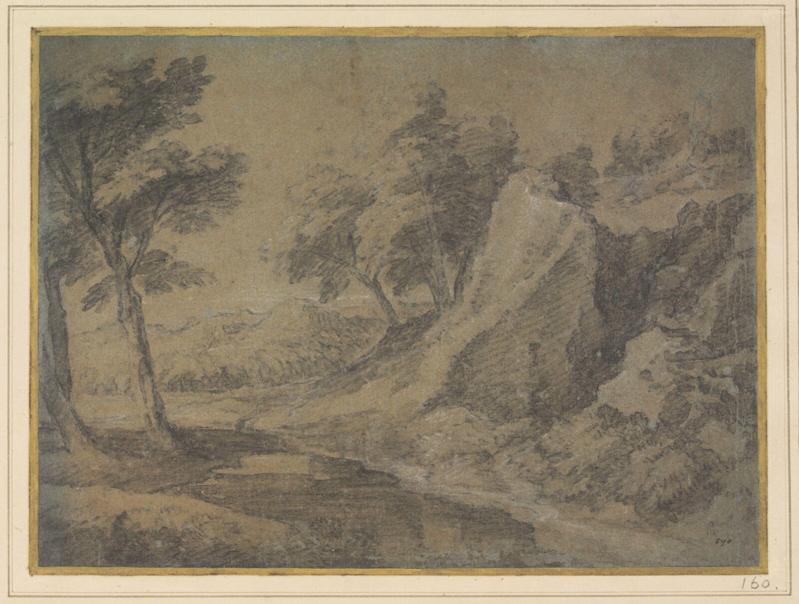 Drawing, Jacques Rousseau, 17th century
