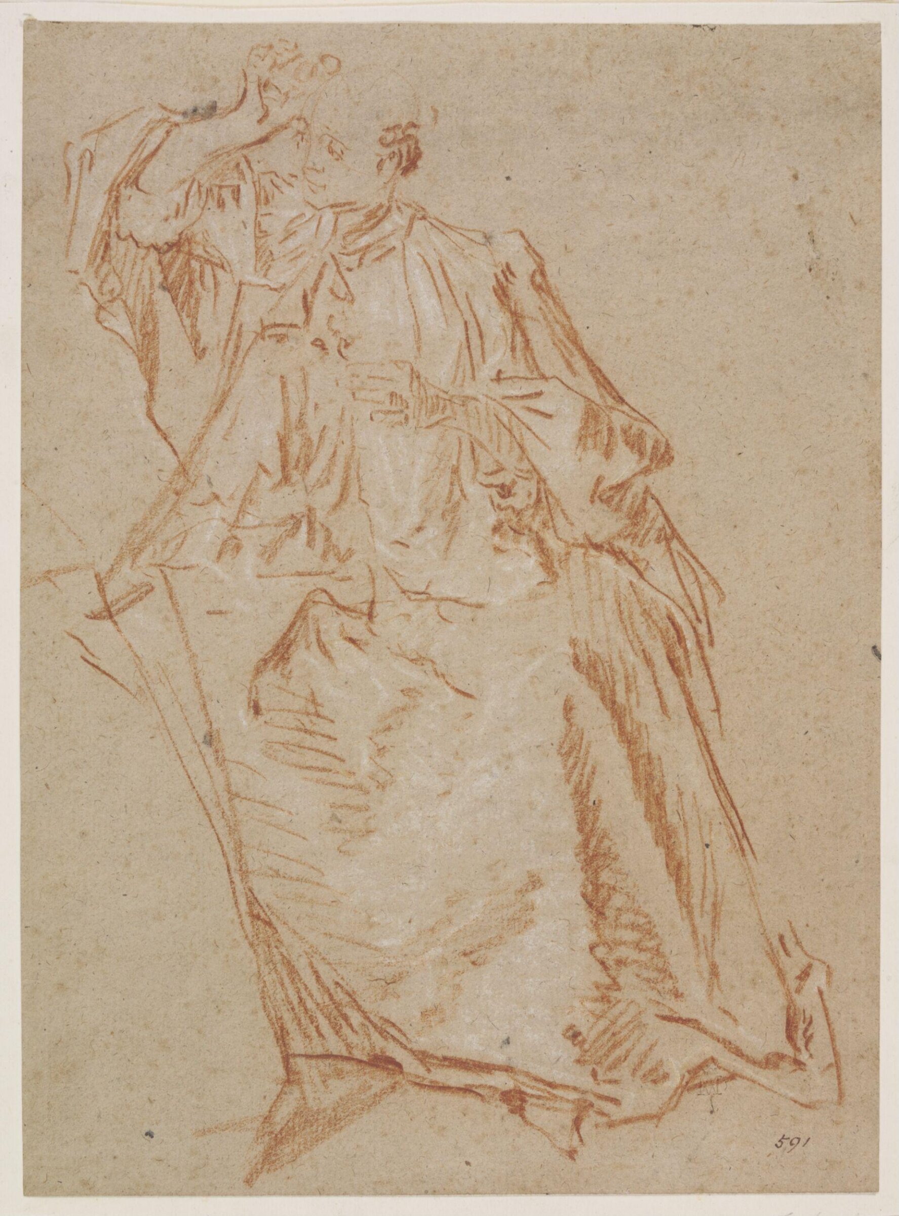 Drawing, Nicolas Lancret, first half of 18th century