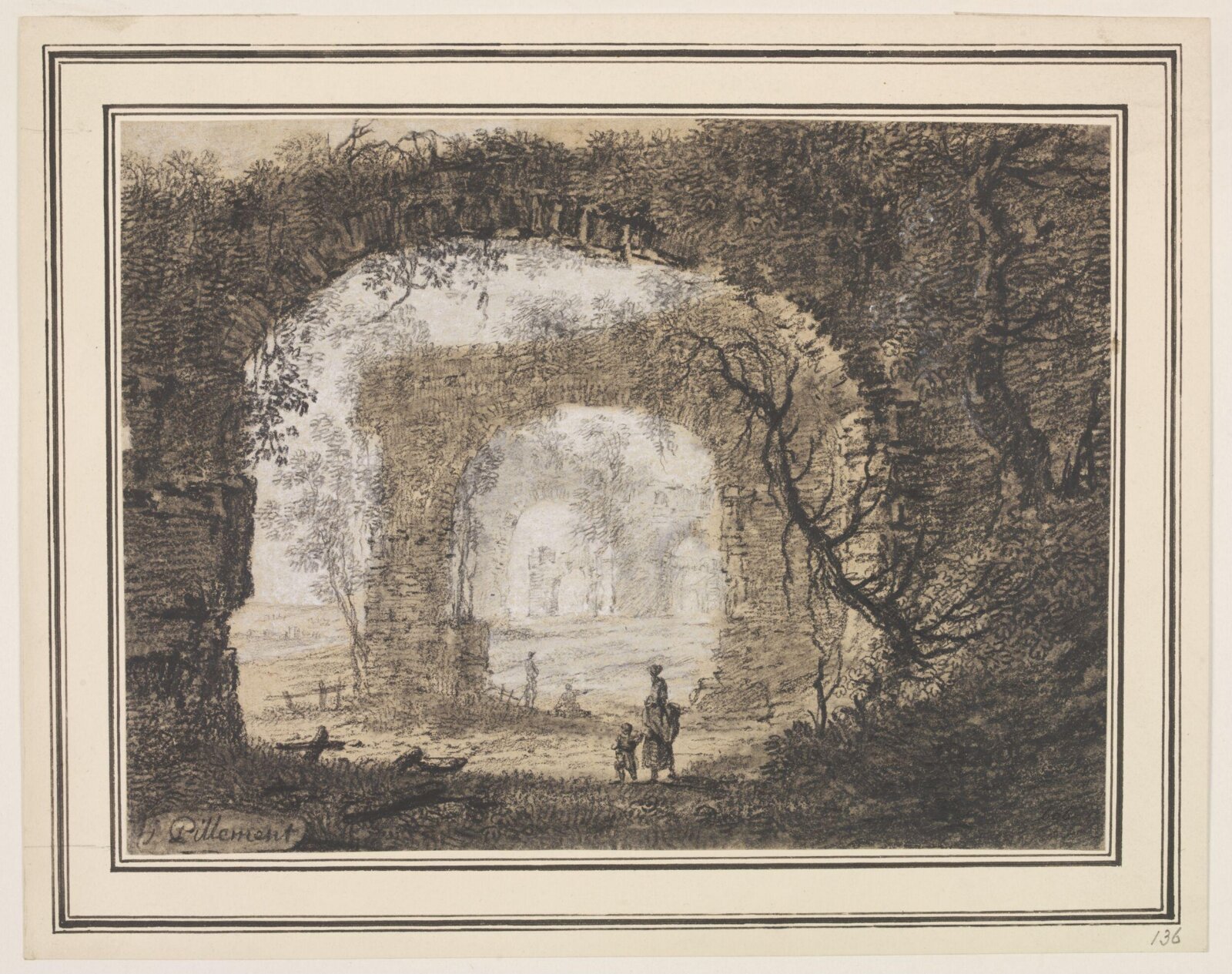 Drawing, Jean Pillement, 18th - early 19th century