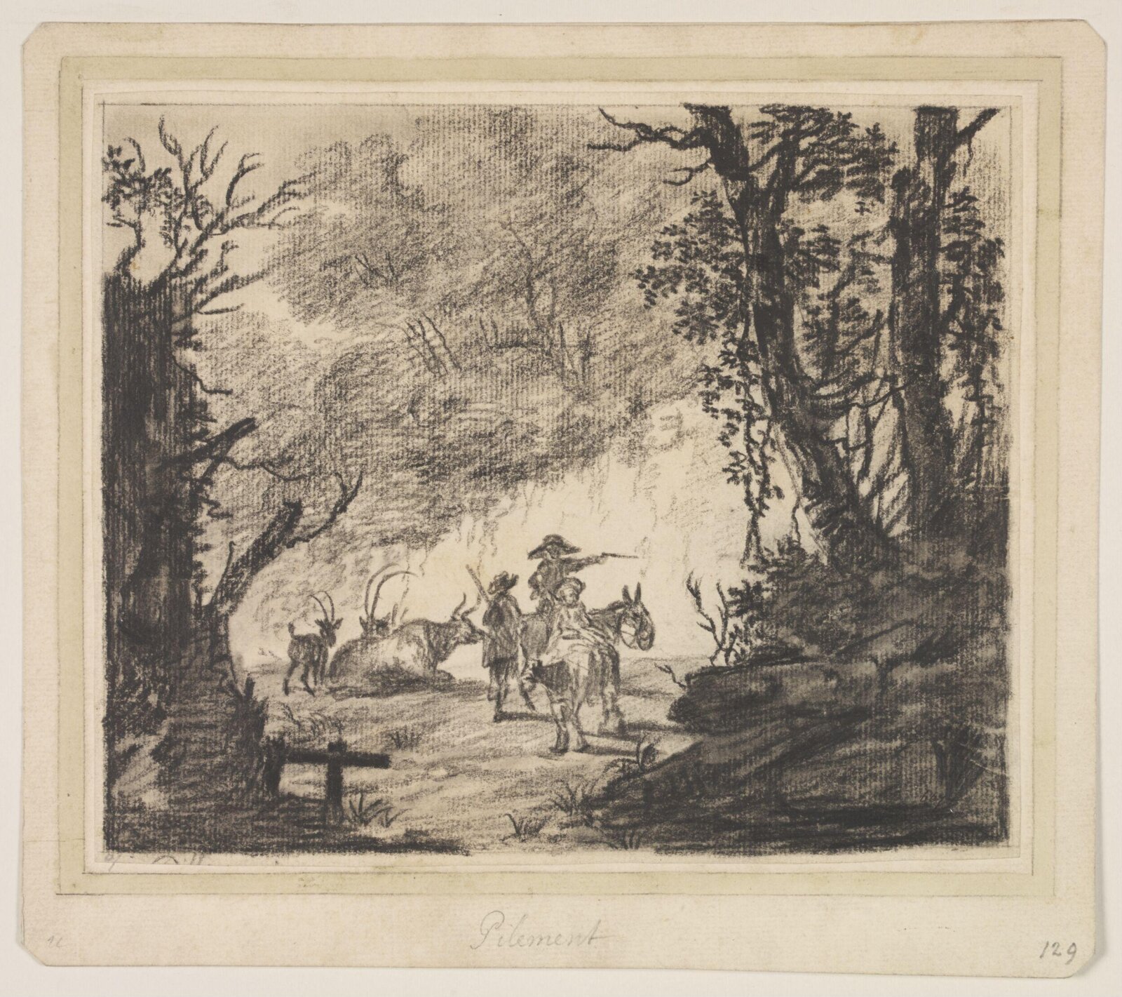 Drawing, Jean Pillement, 18th - early 19th century