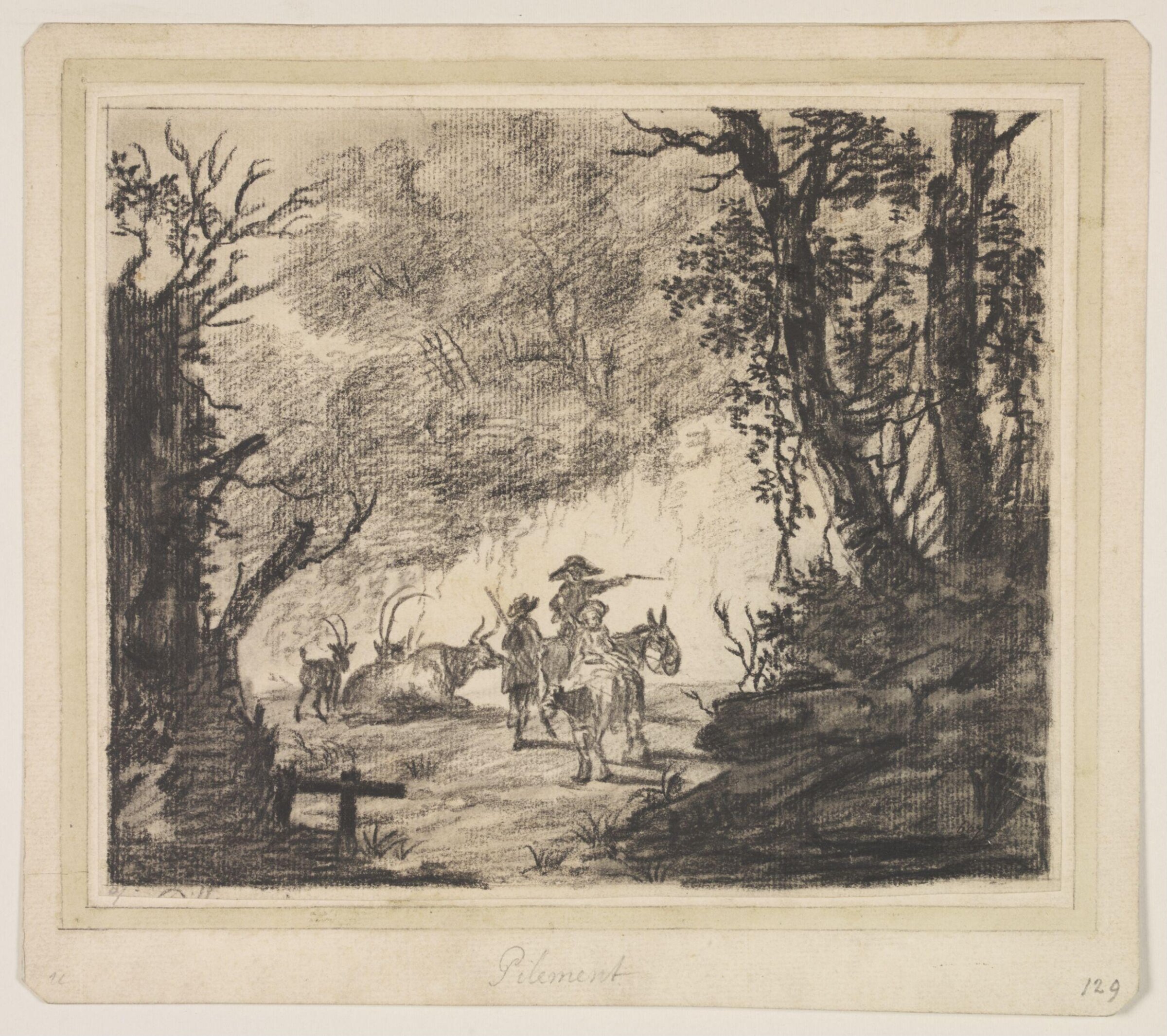 Drawing, Jean Pillement, 18th - early 19th century