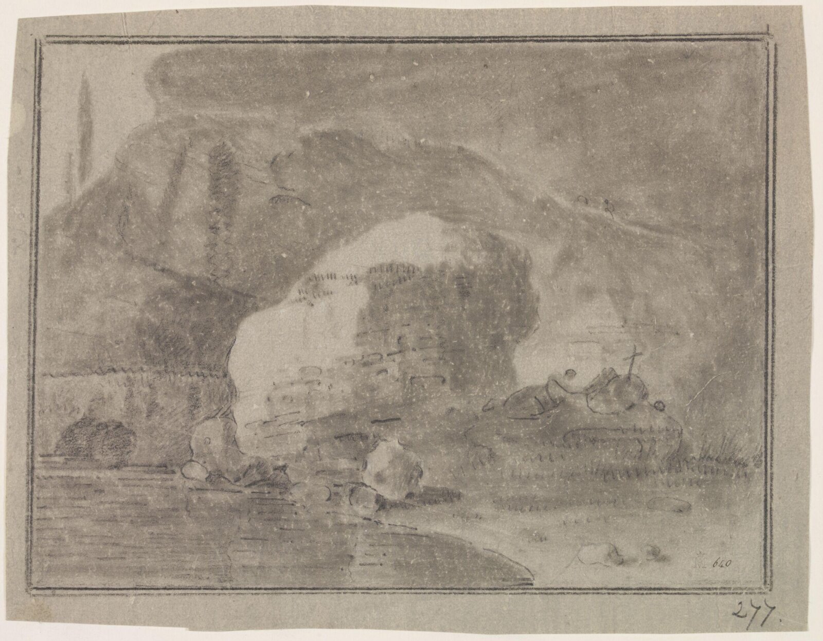 Drawing, Richard Wilson, 18th century