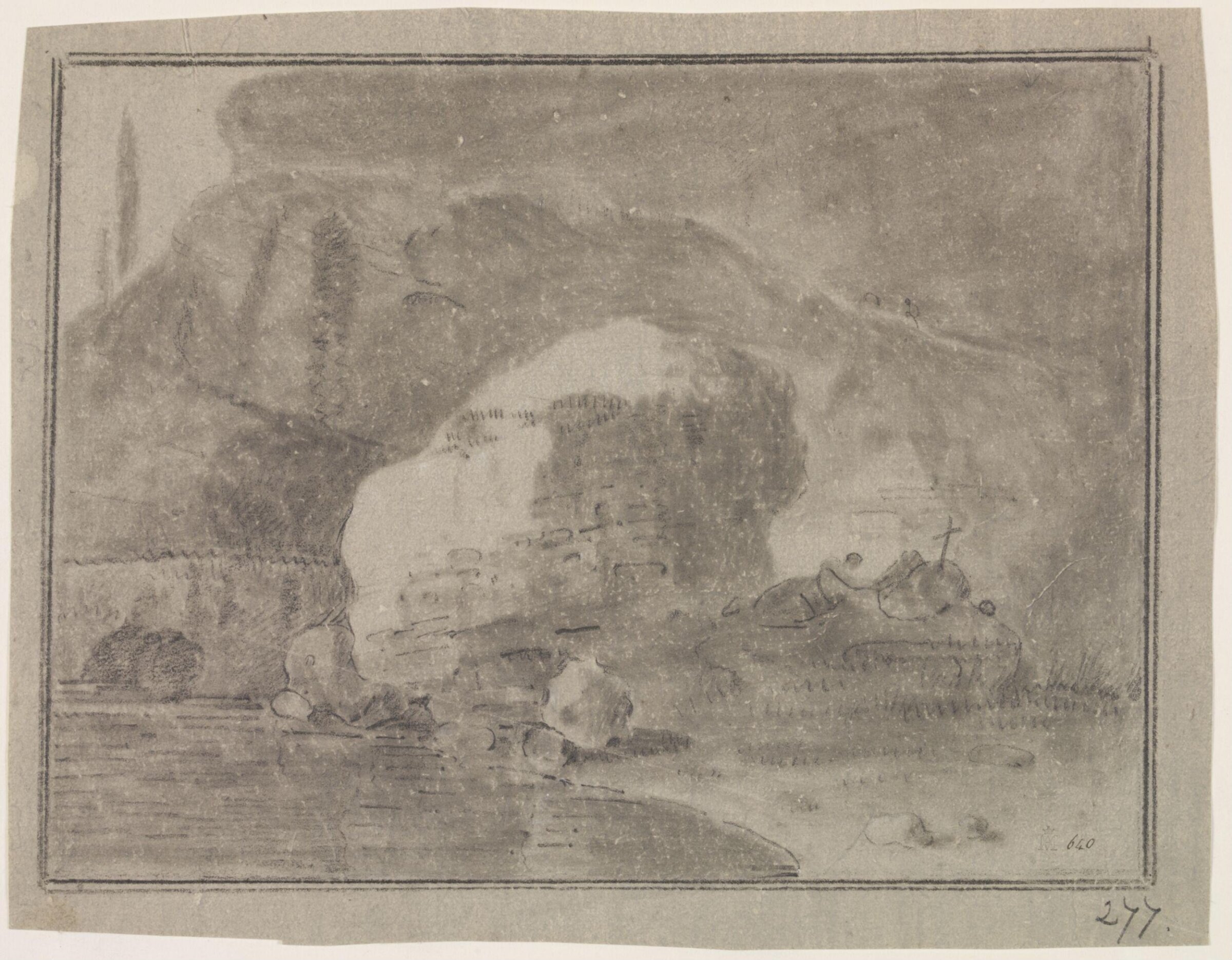 Drawing, Richard Wilson, 18th century