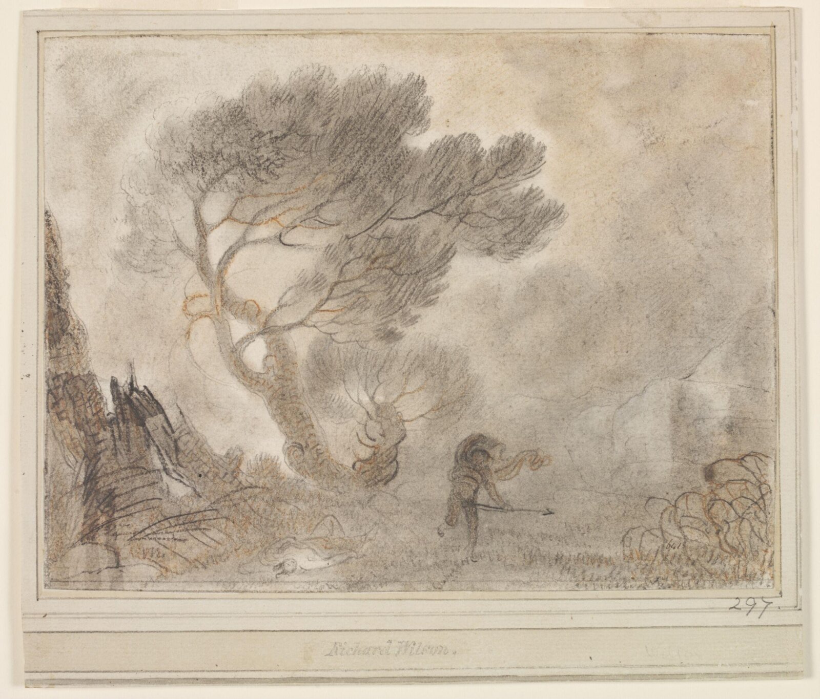 Drawing, Richard Wilson, 18th century