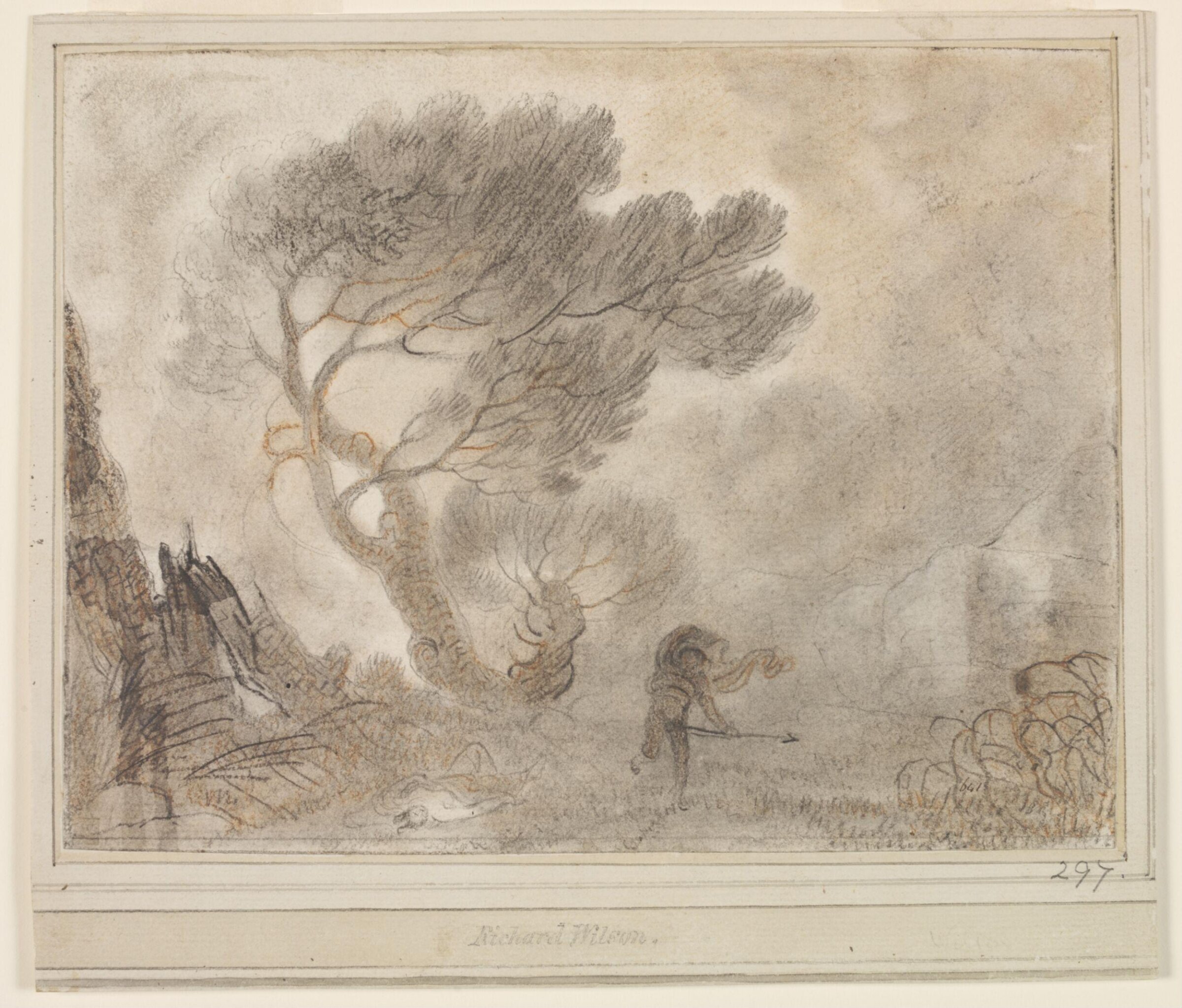 Drawing, Richard Wilson, 18th century