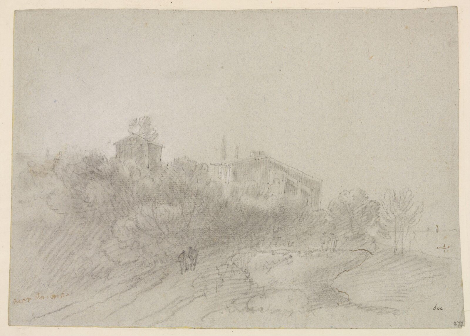 Drawing, Richard Wilson, 18th century