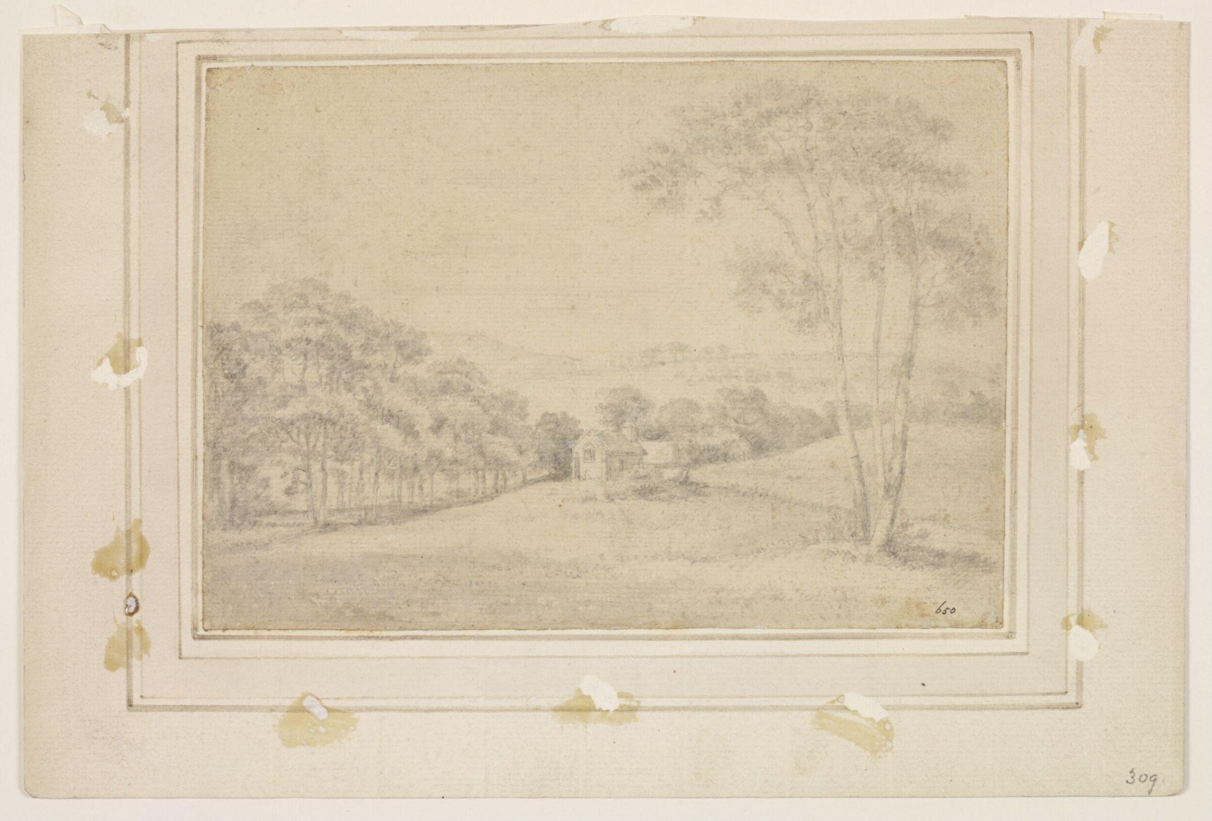 Drawing, Richard Wilson, 18th century