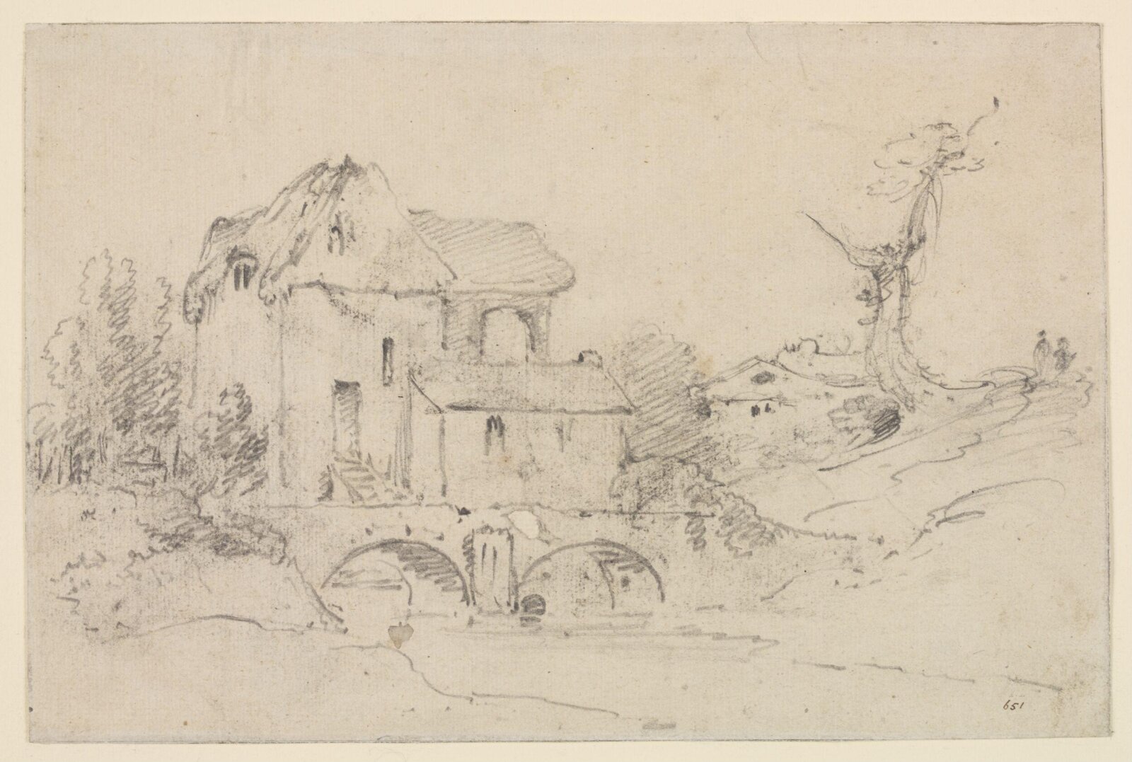 Drawing, Richard Wilson, 18th century