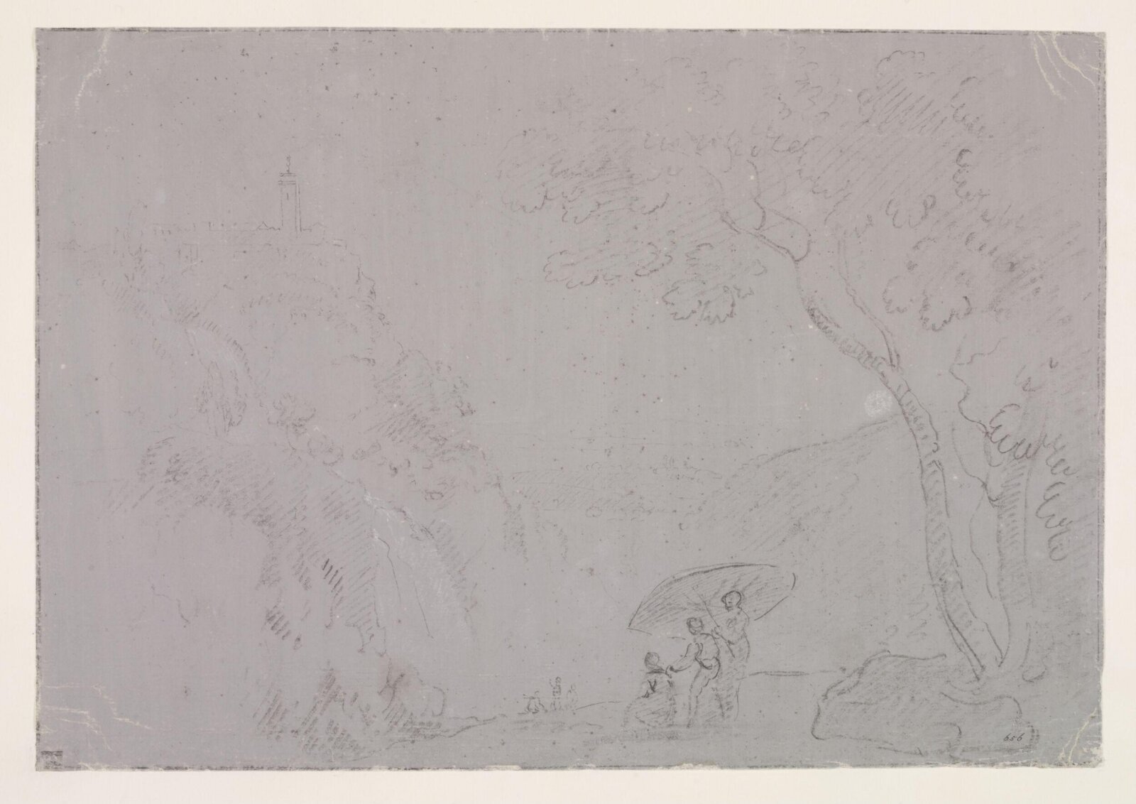 Drawing, Richard Wilson, 18th century