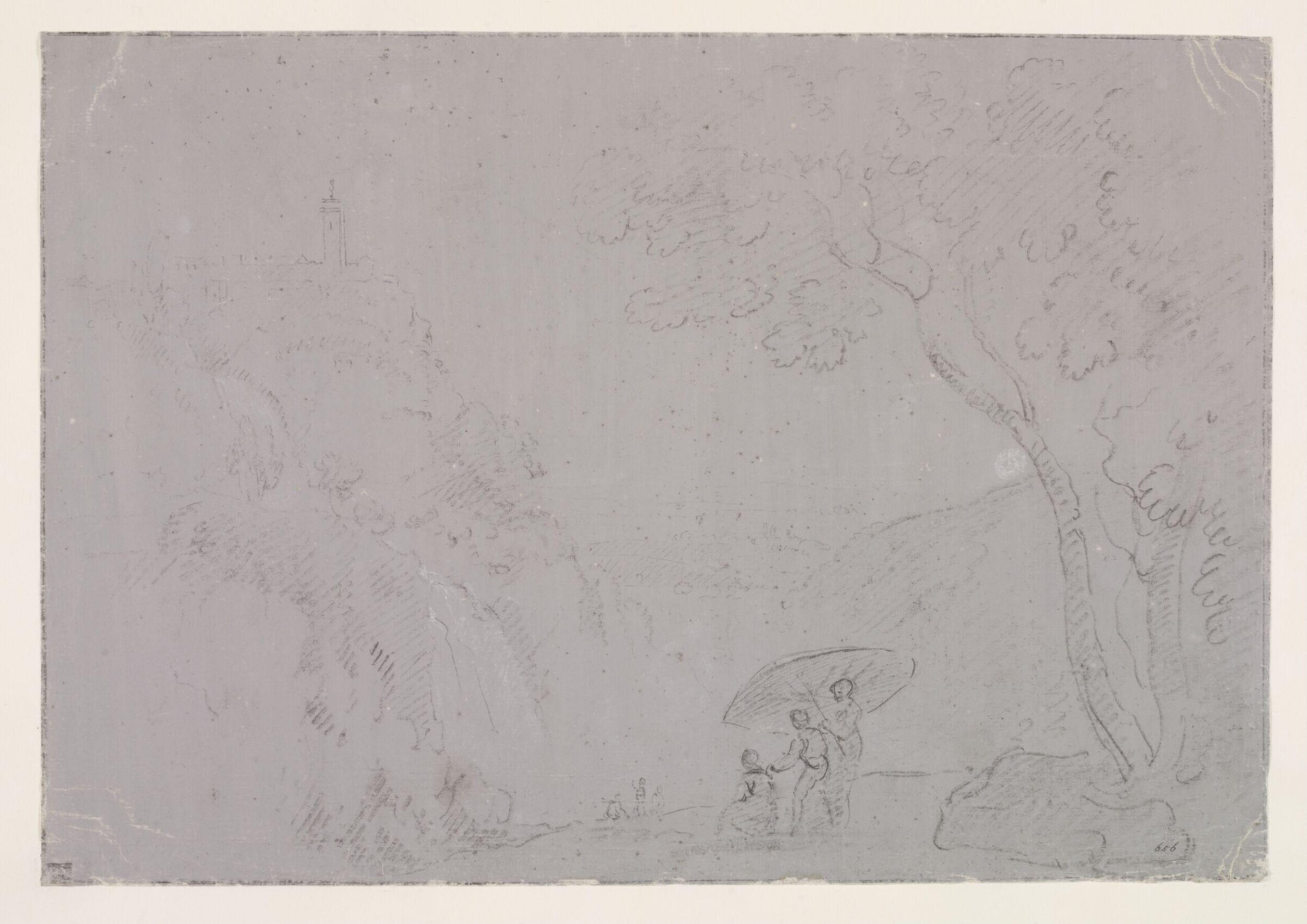 Drawing, Richard Wilson, 18th century