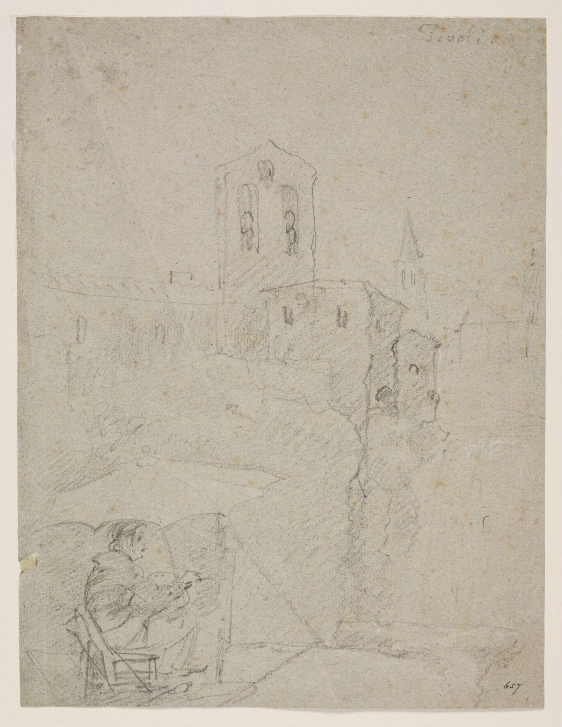 Drawing, Richard Wilson, 18th century