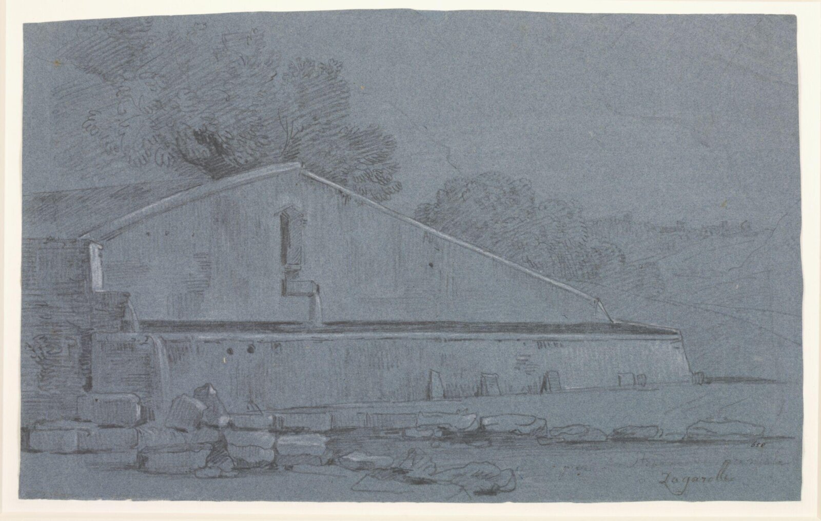 Lagarolle, Richard Wilson, 18th century
