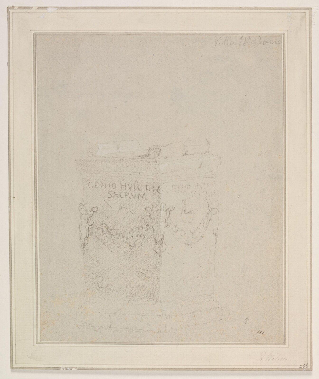 Drawing, Richard Wilson, 18th century