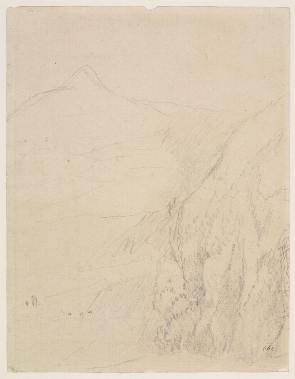 Drawing, Richard Wilson, 18th century