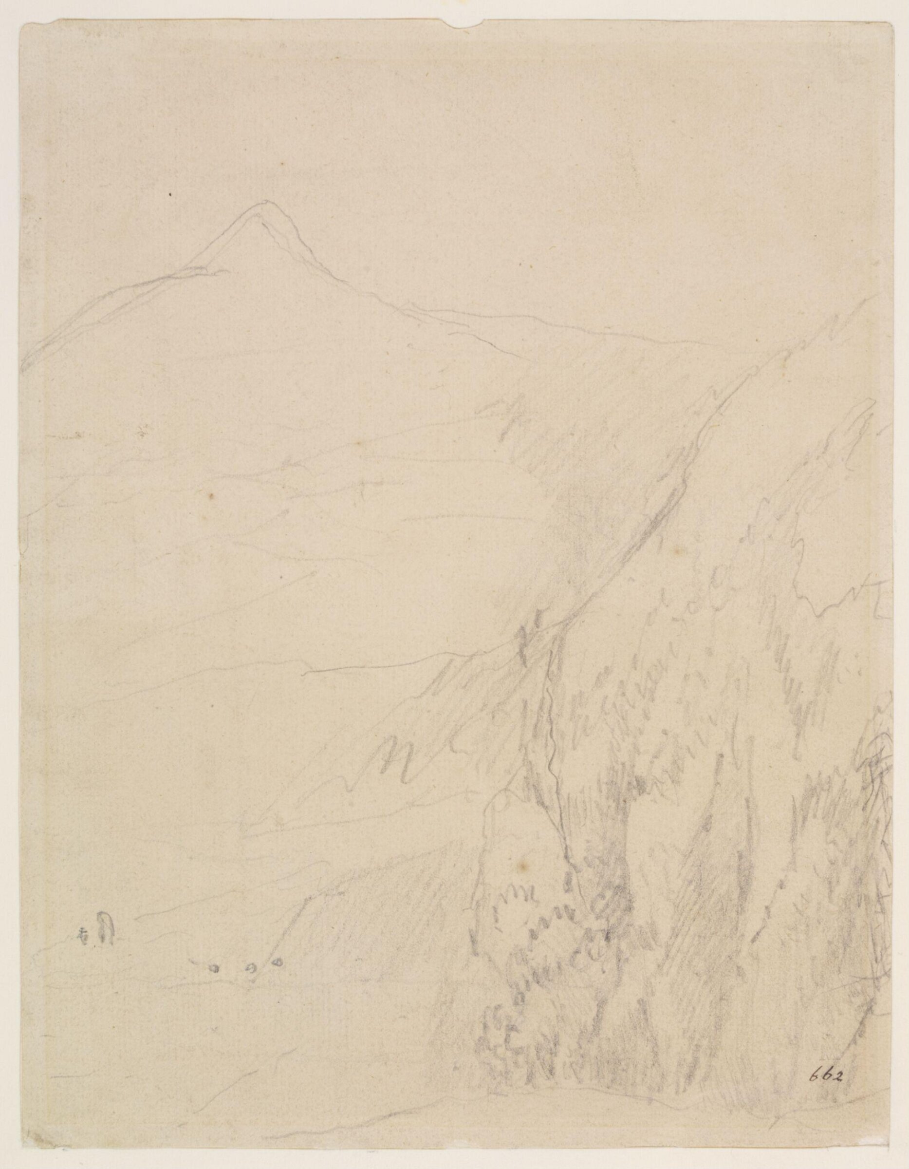 Drawing, Richard Wilson, 18th century