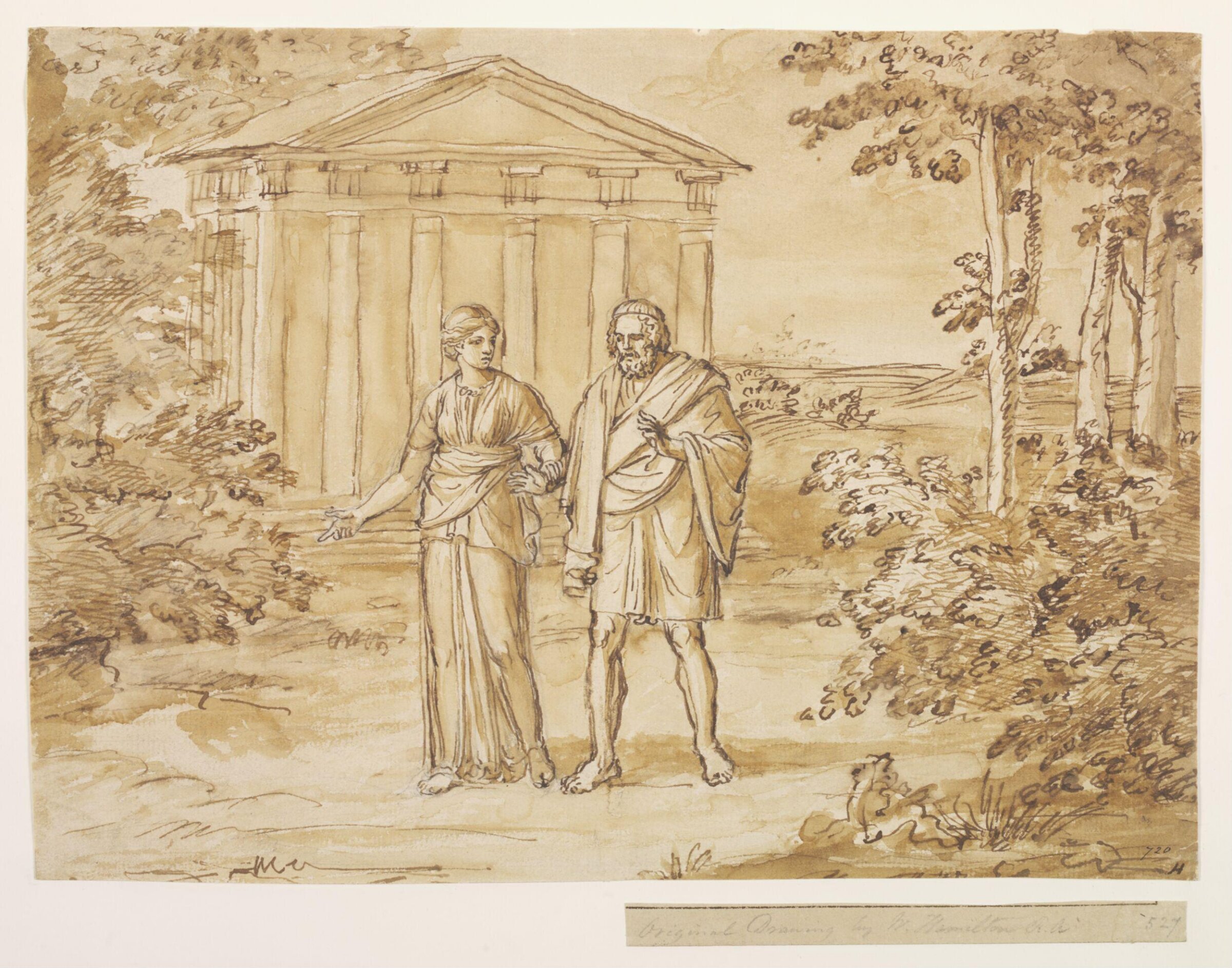 Drawing, William Hamilton, second half of 18th century